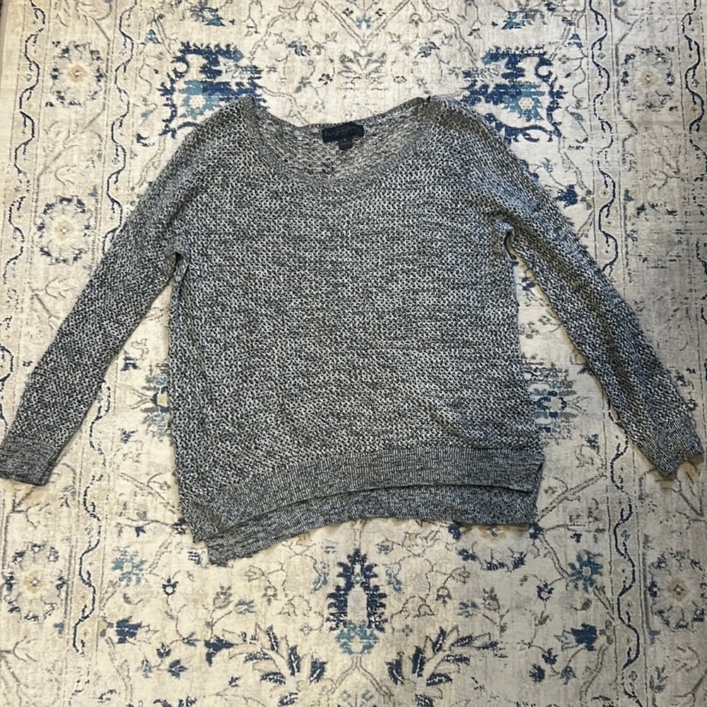 Oversized loose knit sweater